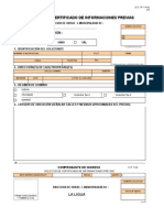 Formulario Solicitud Certificado Informaciones Previas