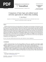 Comparison of Fuzzy Logic and Artificial Neural Networks Approaches in Vehicle Delay Modeling