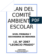 Plan Del Comite Ambiental 2015