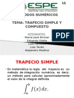 Trapecio Metodos Simple Compuesto