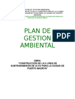 Plan de Gestion Ambiental