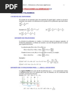 Polinomios Teoria