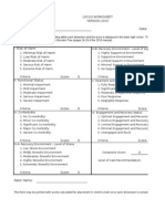 LOCUS Worksheet