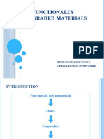 Functionally Graded Materials