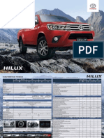 Ficha Técnica Hilux 2.8