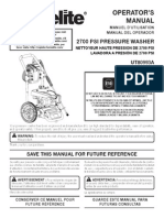 HomeLite Pressure Wash UT80993A