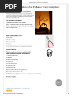 Building Armatures For Polymer Clay Sculpture PDF