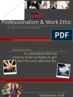 Professionalism Work Ethic