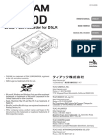 Manual Tascam - DR 70 Español