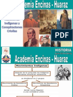 Rebeliones Indígenas y Conspiraciones Criollas