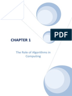 Algorithms Solutions CH 01