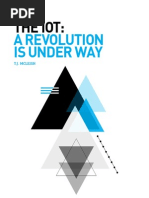 The IoT: A Revolution Is Under Way - by T.J. McLeish, Director of Experience Technology and Emerging Analytics