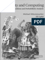 Probability and Computing: Randomized Algorithms and Probabilistic Analysis