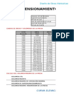 Memoria de Calculo - Presa