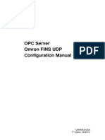 OPC Server Omron Fins Udp Configuration Manual