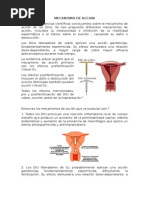 Procedimiento para Colocacion de Diu