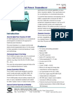 Digital Power Transducer: Parameters Conversion