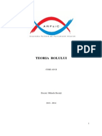 Teoria Moreniana A Rolului - An II 2014