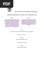 Ensayo Sobre Retos, Problemas y Posibilidades de La Formación y Profesionalizaciòn de La Docencia en El Actual Contexto