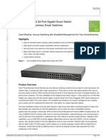 Cisco SLM2024 24-Port Gigabit Smart Switch Cisco Small Business Smart Switches