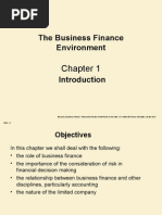 Topic 1 Introduction To Business Finance