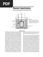 Bomb Calorimeter