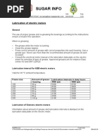 10 Lubrication of Electric Motors