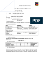 Informe Psicopedagogico - Bernardita