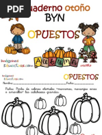 Cuaderno Otoño Opuestos Imagenes Educativas PDF