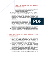 Como Ocurre La Formación Del Radical Oxidrilo Ó Hidroxilo