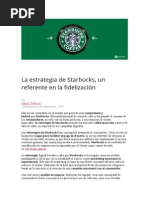 La Estrategia de Starbucks