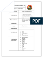 Ficha Tecnica Del Producto Queso Mozzarella