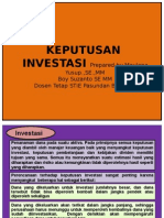 Keputusan Investasi