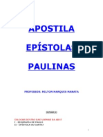 Apostila Epístolas Paulinas