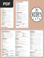 Nudys Menu