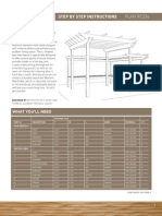 WRCLA PlanRC234 Pergola