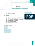 Conservación y Preparación de Alimentos