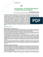 Bensouda Korachi Taleb - Vers La Privatisation Des Terres Le Rôle de L'etat Dans La Modernisation Des Régimes Fonciers Au Maroc