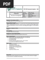 CIE303 - Structural Soft Syllabus