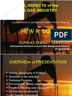 Legal Aspects of The Oil & Gas Industry