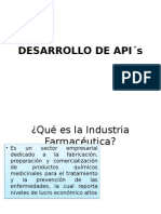 DESARROLLO DE API S