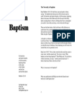 Baptism Booklet