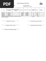 Sivaramaiah Nallabotu Expense Statement