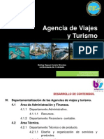 Unidad Iv Departamentalizacion de Las Agencias de Viajes y Turismo PDF