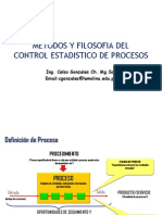 Métodos y Filosofía Del Control Estadístico de Procesos