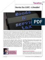 Concept of GST - Ca Journal - Nov-2015