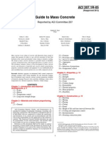 Guide To Mass Concrete: ACI 207.1R-05