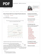 Dairy Product IELTS Line Graph Practice Exercise