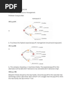 Operations Management: Processes and Supply Chains Supplement A & Chapter 6 Selected Problems Solution