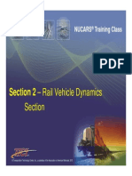 Section 2 - Rail Vehicle Dynamics